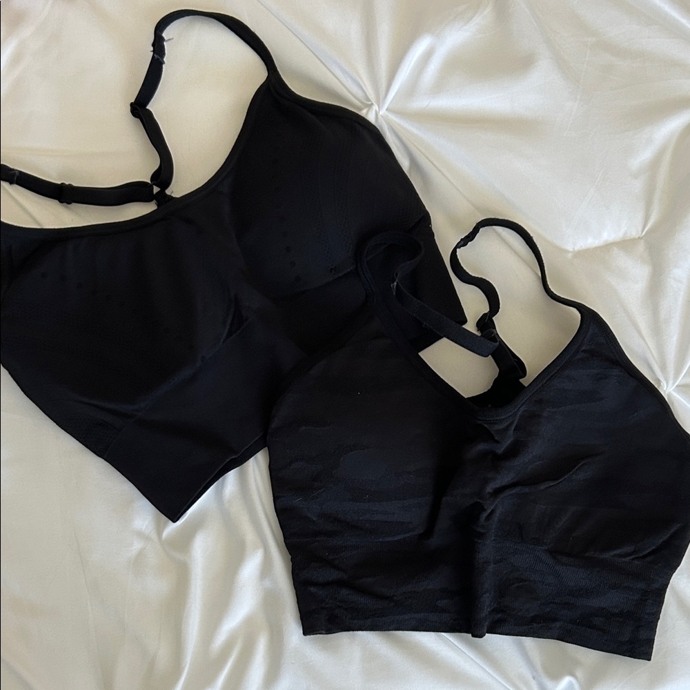 Black Sports Bras